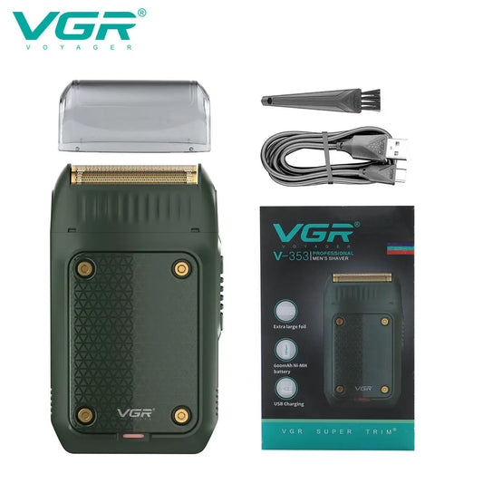 353 Single-Blade Pro Electric Rechargeable Foil Shaver for Men Portable Razor